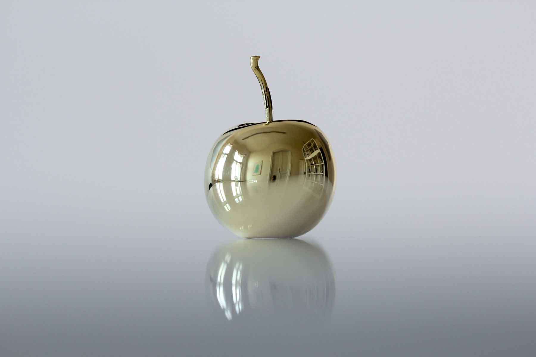Golden Apple, Sculpture by Jaromir Gargulak